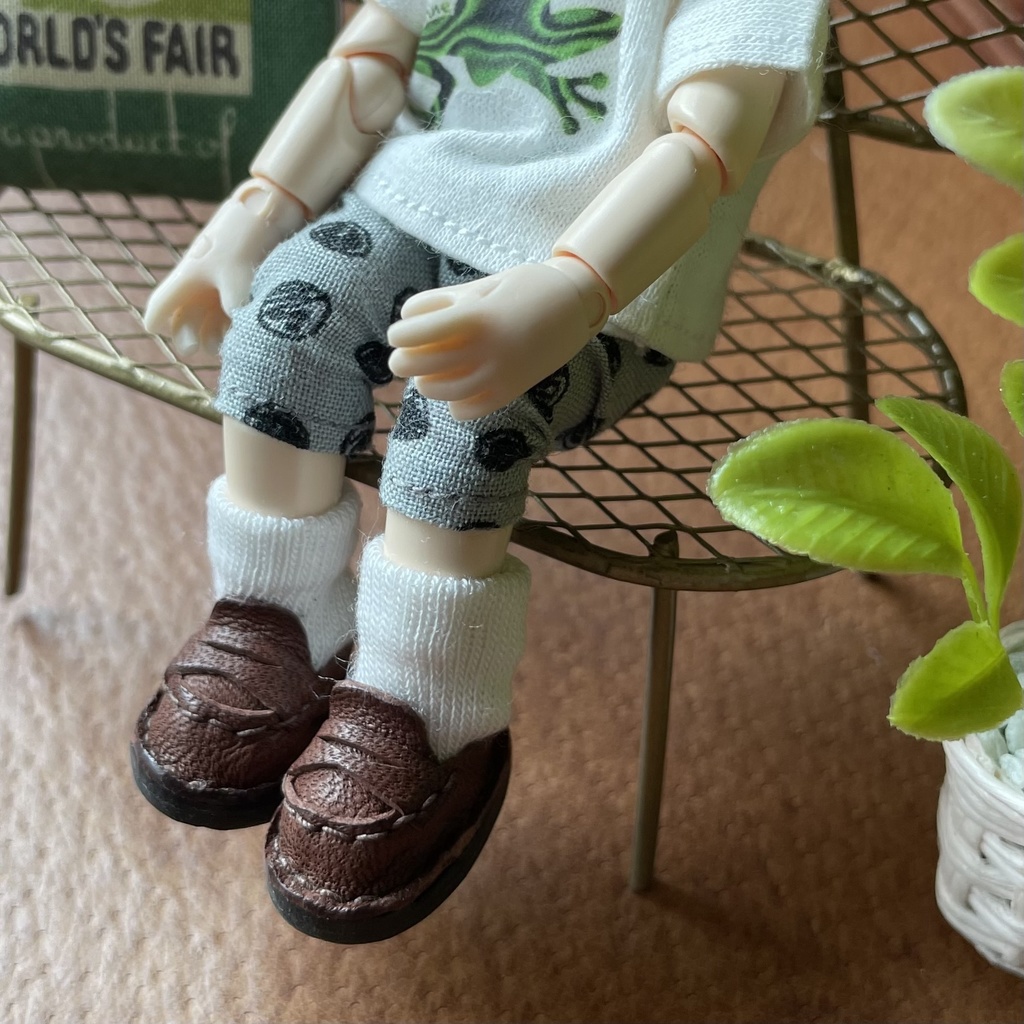 オビツ11 ローファー 本革