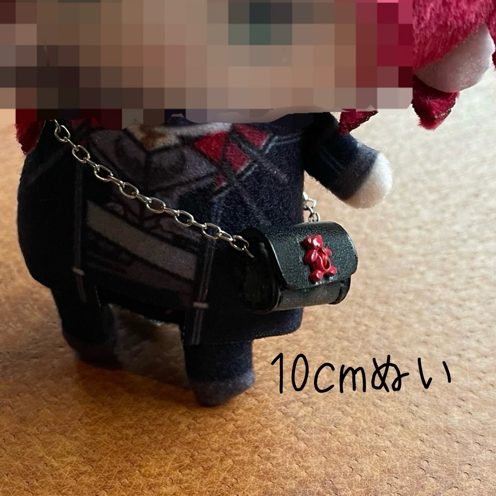 チェーンバッグ 赤 オビツ11 調整機能付き