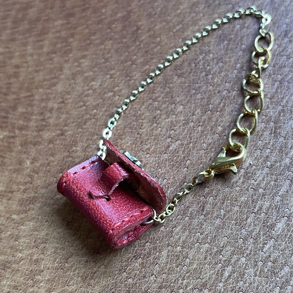 チェーンバッグ 赤 オビツ11 調整機能付き