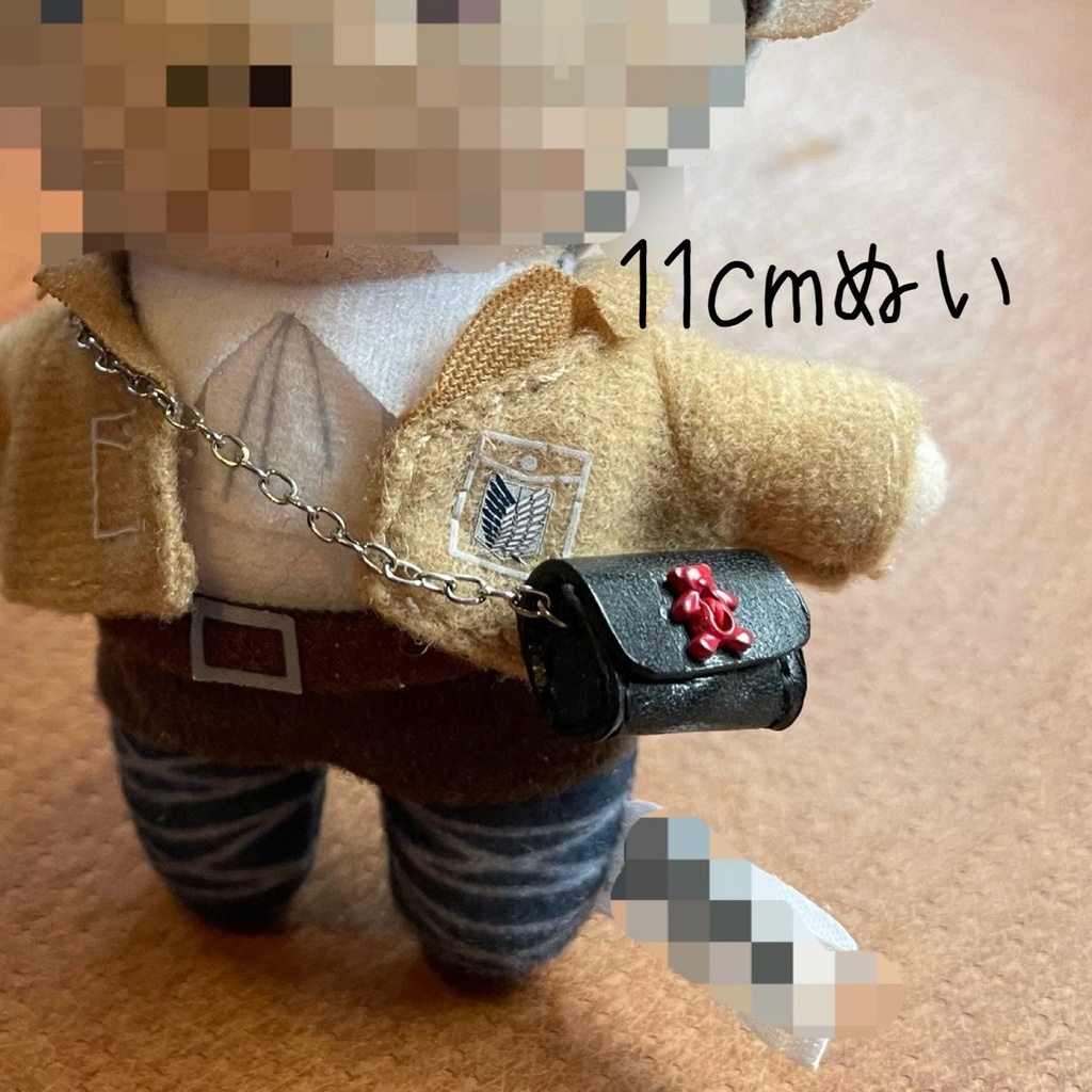 チェーンバッグ 赤 オビツ11 調整機能付き