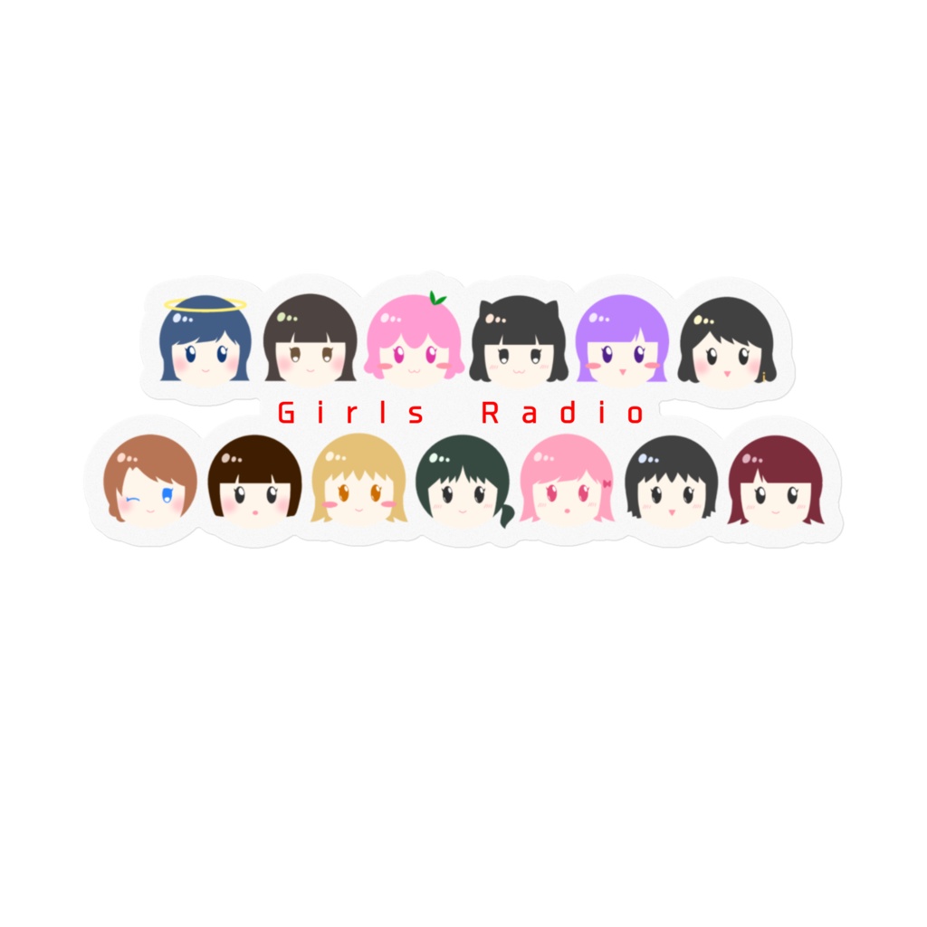 がるらじステッカー