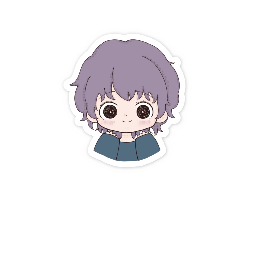 がるらじステッカー (天涼ちゃん)