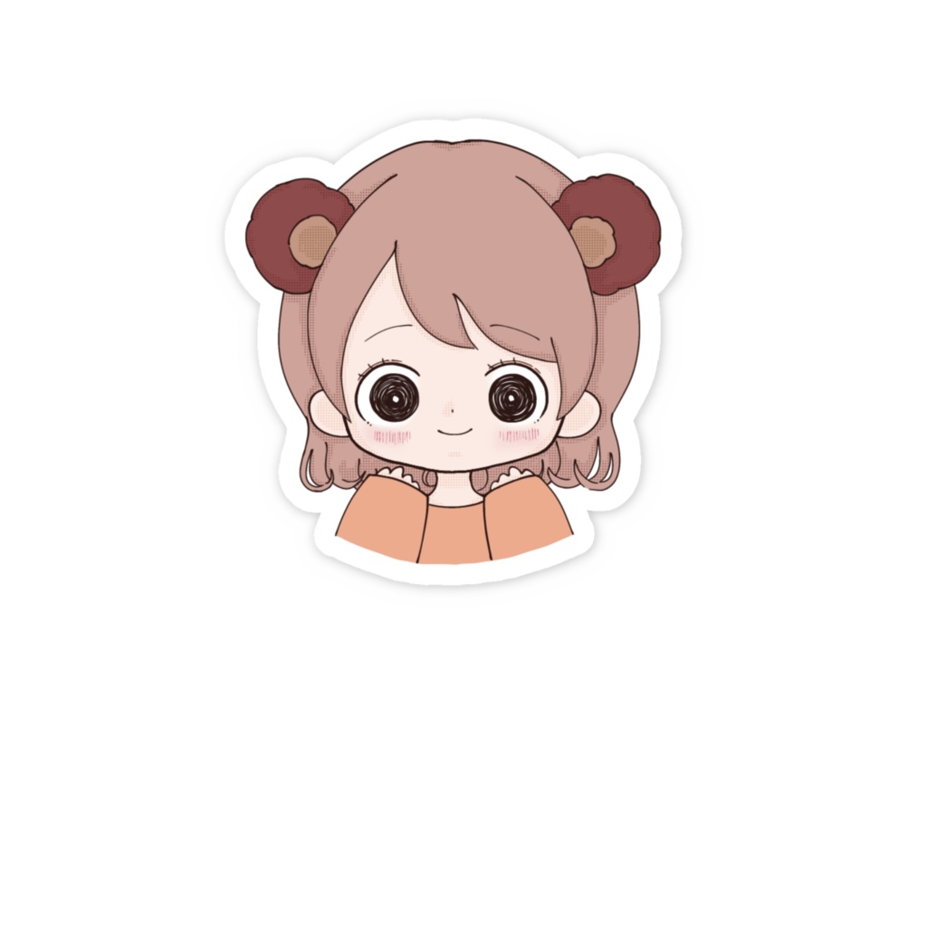 がるらじステッカー (ちあきちゃん)