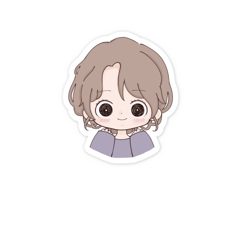 がるらじステッカー (ふわりちゃん)