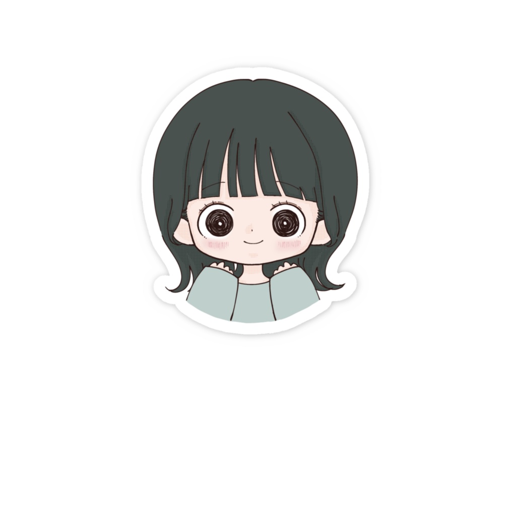 がるらじステッカー (みぃちゃん)