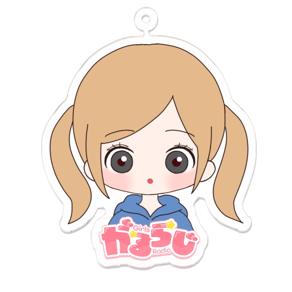 がるらじアクキー(おねむりん倫理ちゃん)