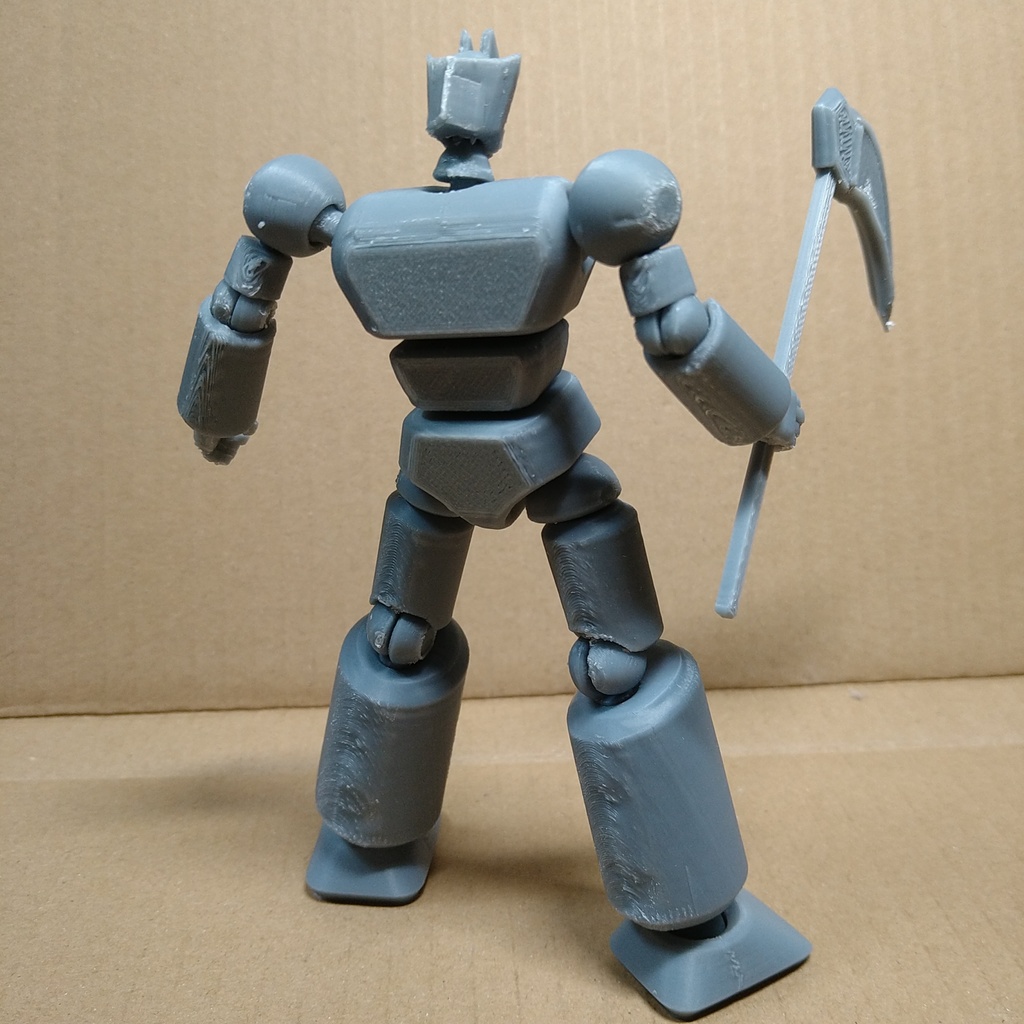 全高13.5cm オリジナルロボット ウッサインジャーU ABS製フルアクションフィギュア 完成品 おまけ付