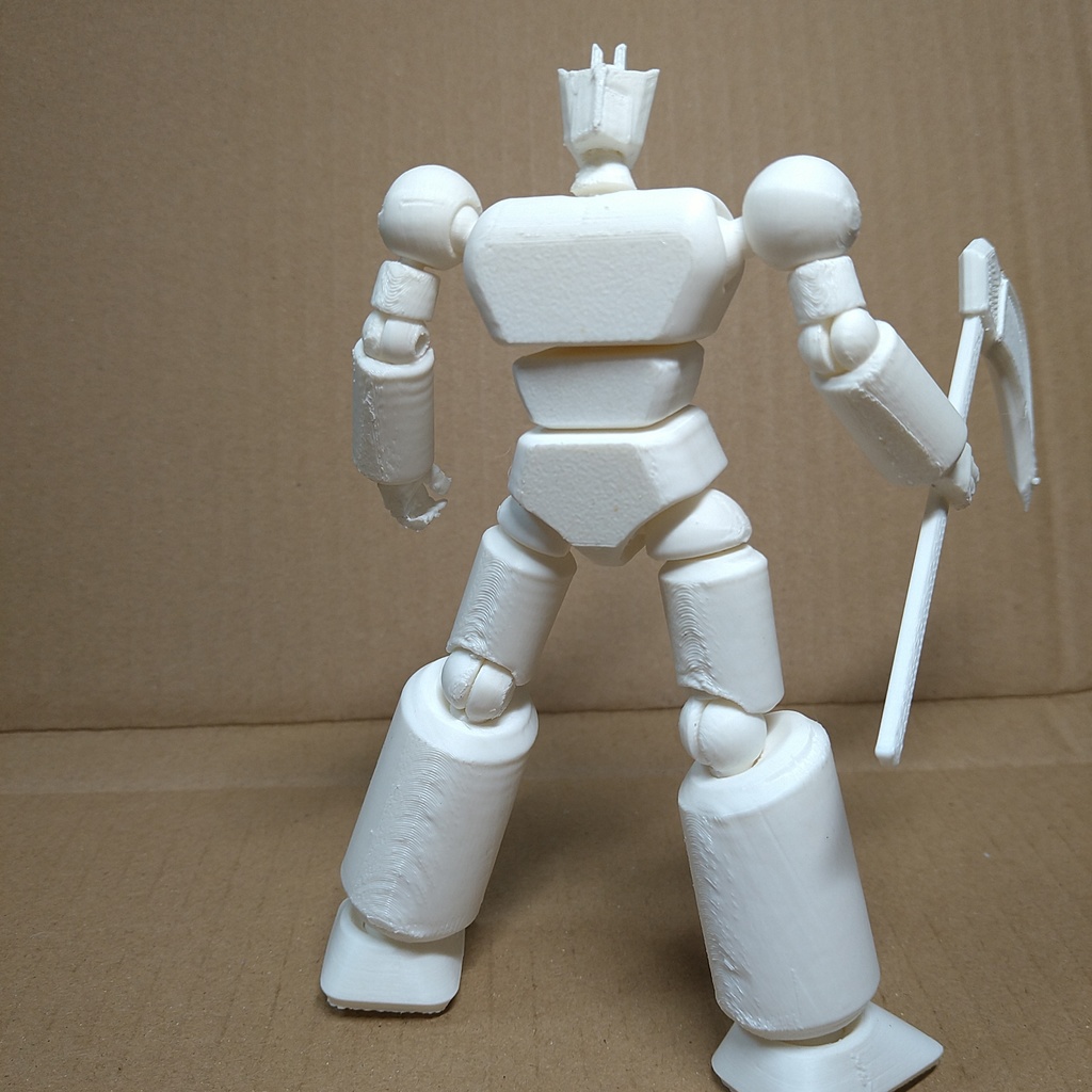 全高13.5cm オリジナルロボット ウッサインジャーU ABS製フルアクションフィギュア 完成品 おまけ付