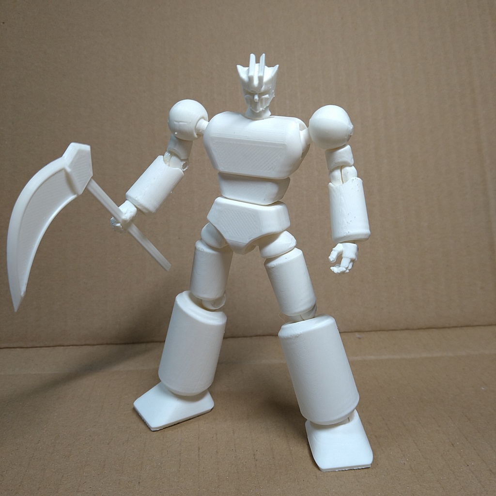 全高13.5cm オリジナルロボット ウッサインジャーU ABS製フルアクションフィギュア 完成品 おまけ付