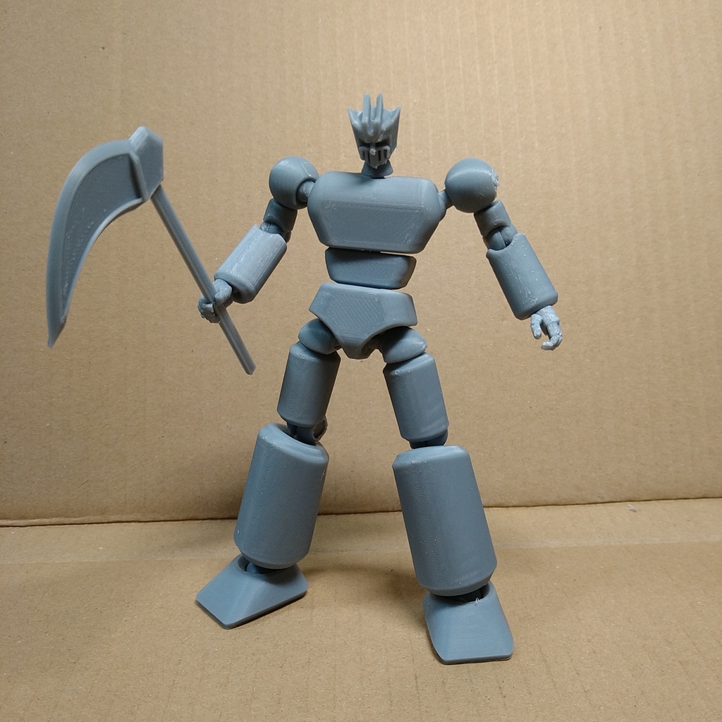 全高13.5cm　オリジナルロボット　ウッサインジャーU　ABS製フルアクションフィギュア　完成品　おまけ付