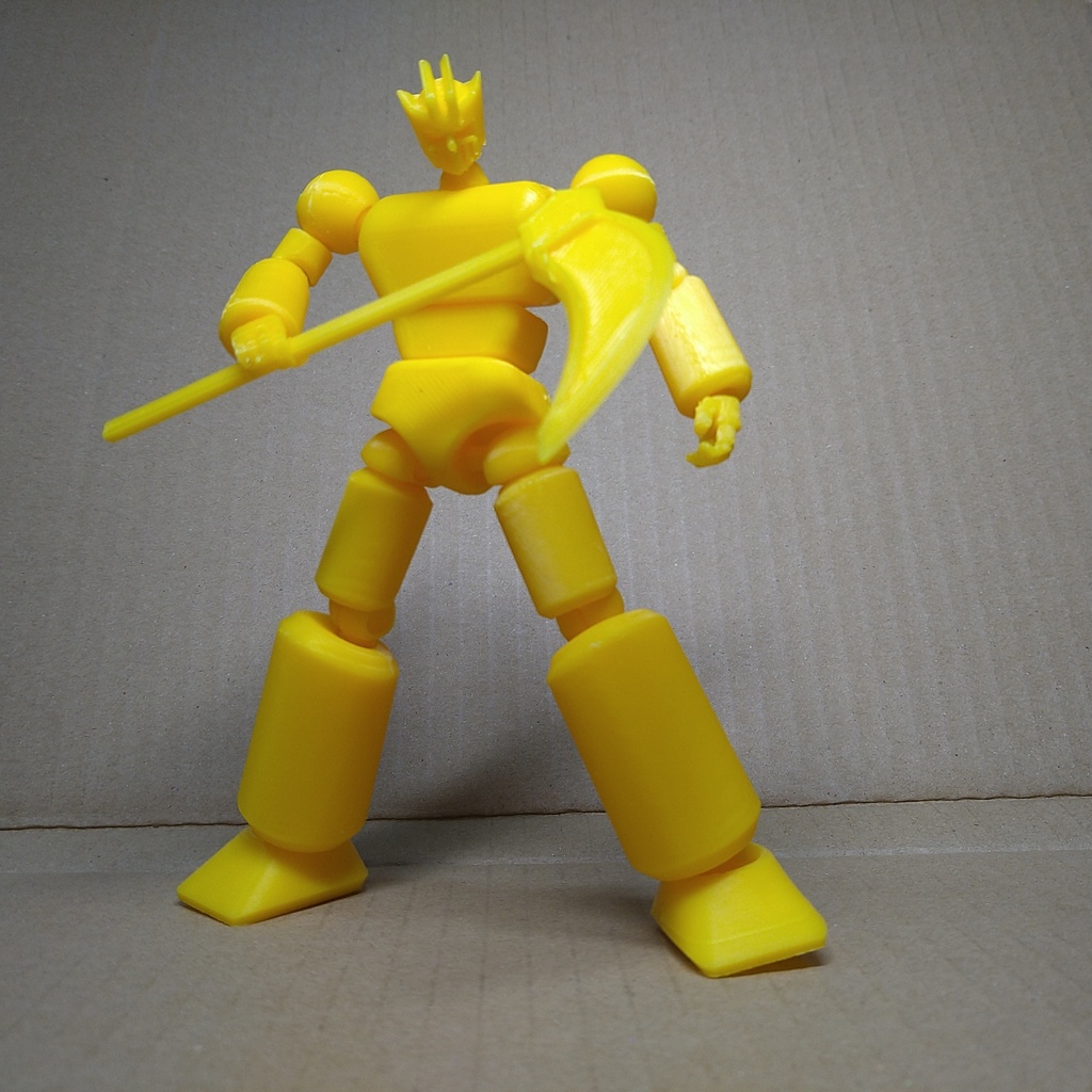 全高13.5cm オリジナルロボット ウッサインジャーU ABS製フルアクションフィギュア 完成品 おまけ付