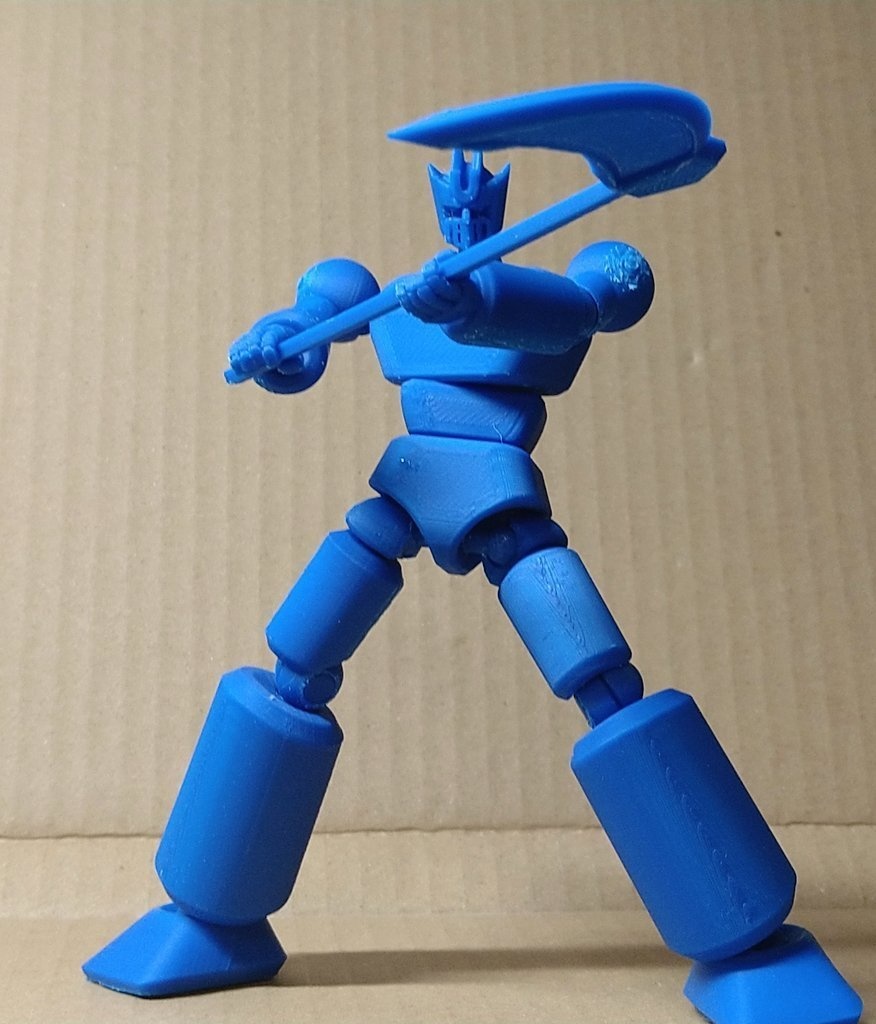 全高13.5cm オリジナルロボット ウッサインジャーU ABS製フルアクションフィギュア 完成品 おまけ付