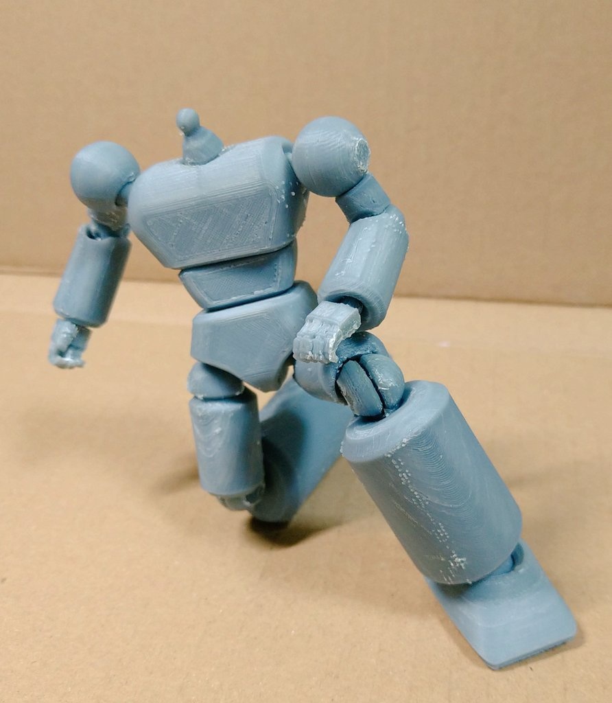 全高13.5cm オリジナルロボット ウッサインジャーU ABS製フルアクションフィギュア 完成品 おまけ付