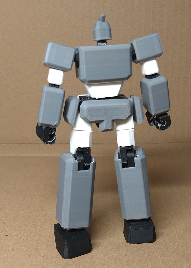 箱ロボ素体。オリジナルロボット DX量産型ラパンダー(3色カラー指定版※色指定可能) 全高約13cm ABS製フルアクションフィギュア さらにおまけ付 +ブースト特典有