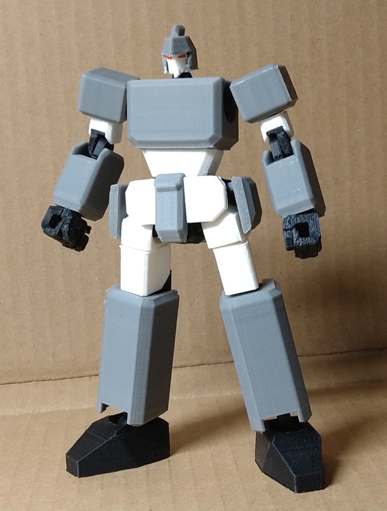 箱ロボ素体。オリジナルロボット DX量産型ラパンダー(3色カラー指定版※色指定可能) 全高約13cm ABS製フルアクションフィギュア さらにおまけ付 +ブースト特典有