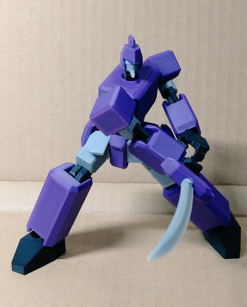 箱ロボ素体。オリジナルロボット DX量産型ラパンダー(3色カラー指定版※色指定可能) 全高約13cm ABS製フルアクションフィギュア さらにおまけ付 +ブースト特典有