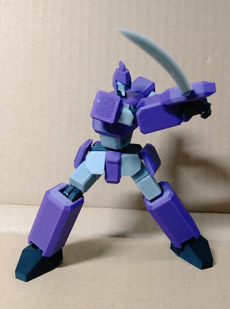 箱ロボ素体。オリジナルロボット DX量産型ラパンダー(3色カラー指定版※色指定可能) 全高約13cm ABS製フルアクションフィギュア さらにおまけ付 +ブースト特典有