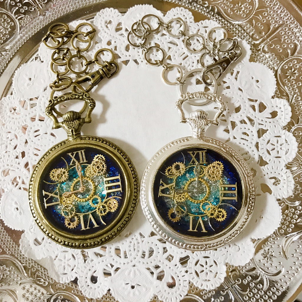 クロノマンサー風懐中時計