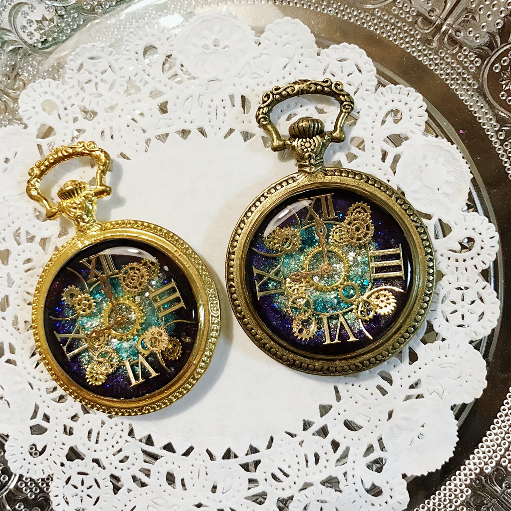 クロノマンサー風懐中時計