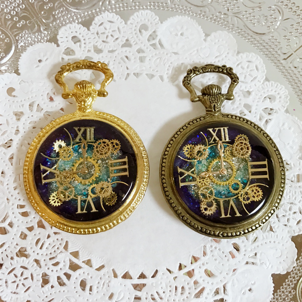 クロノマンサー風懐中時計