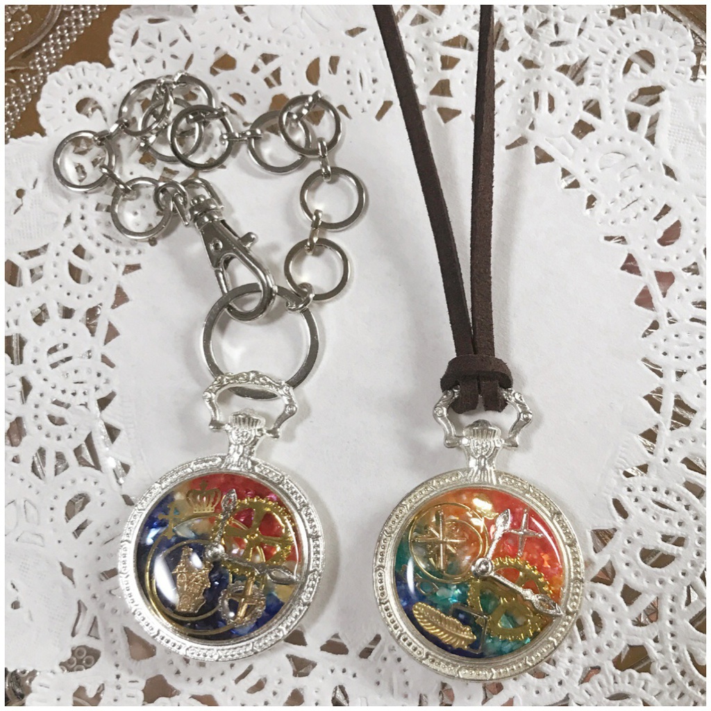 職別イメージ懐中時計型アクセサリー【魔/癒】