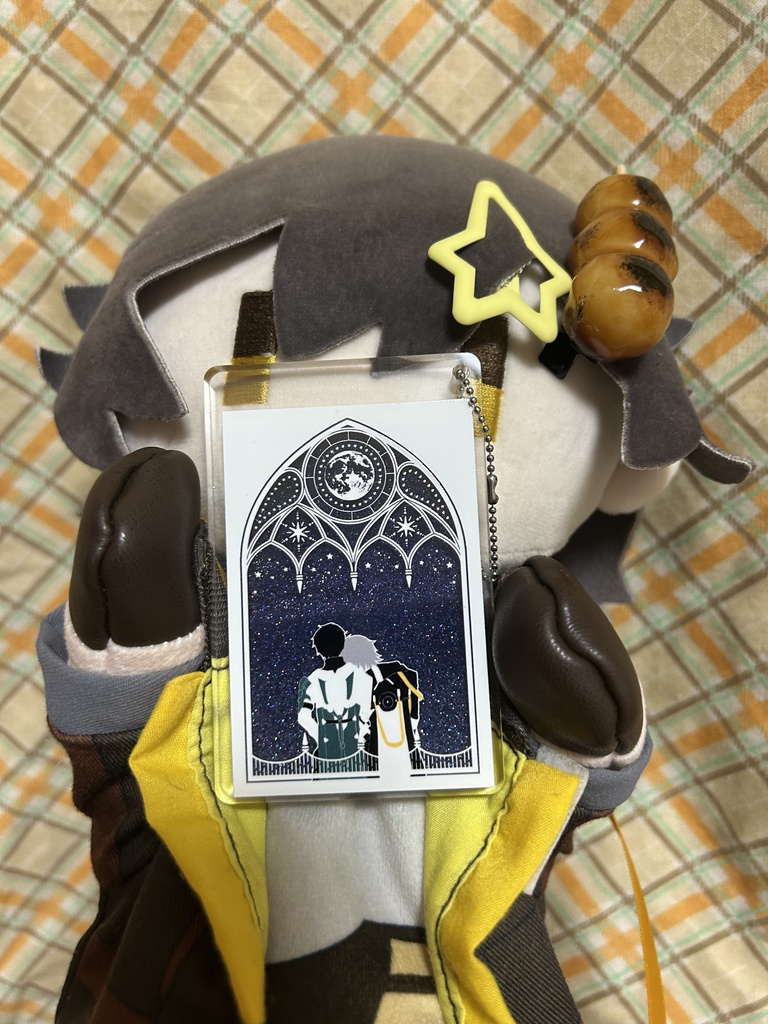 丹穹グリッターアクリルキーホルダー
