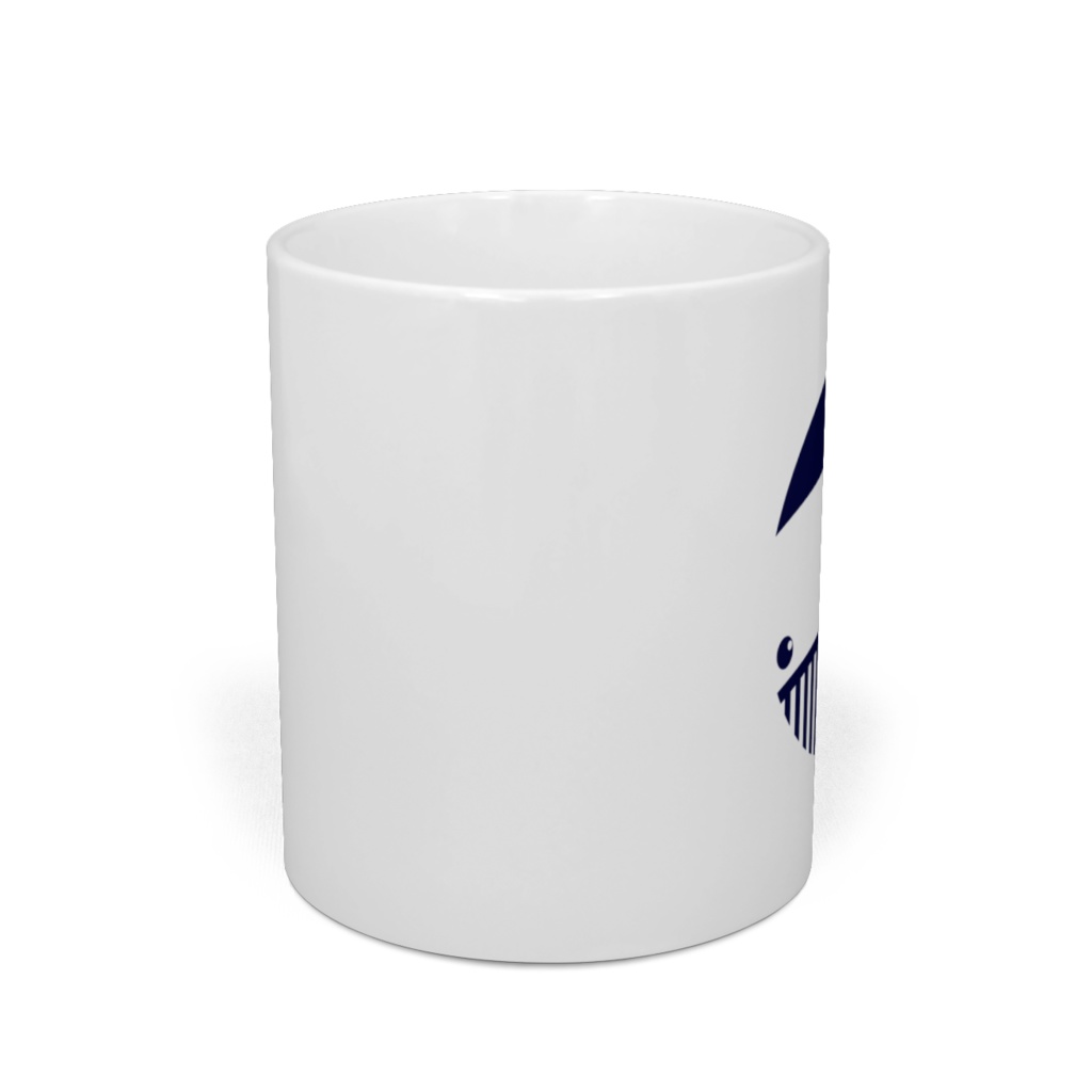 しろ鯨のロゴマグカップ
