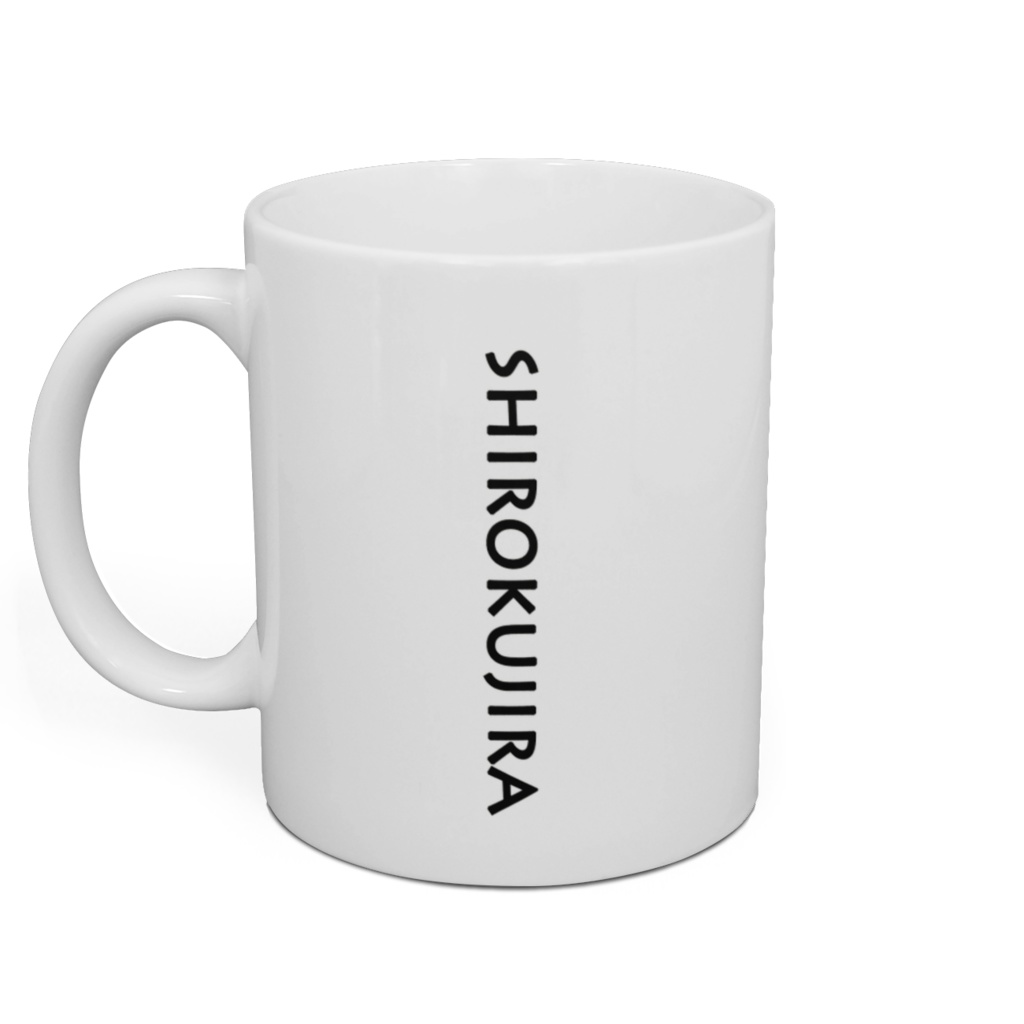 しろ鯨のロゴマグカップ