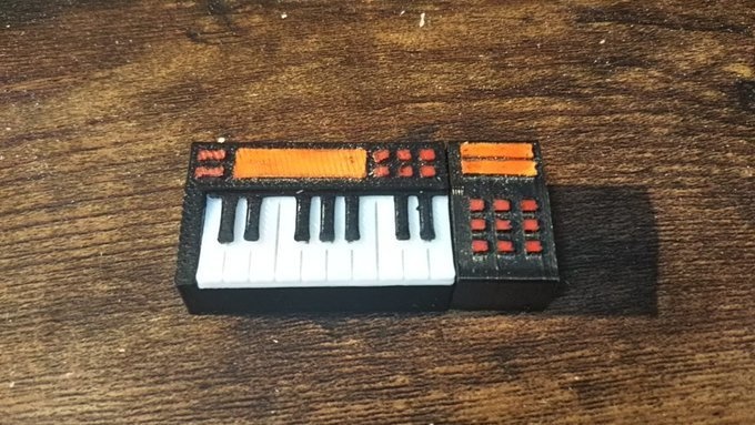 【東方】電子ピアノ型USBメモリー