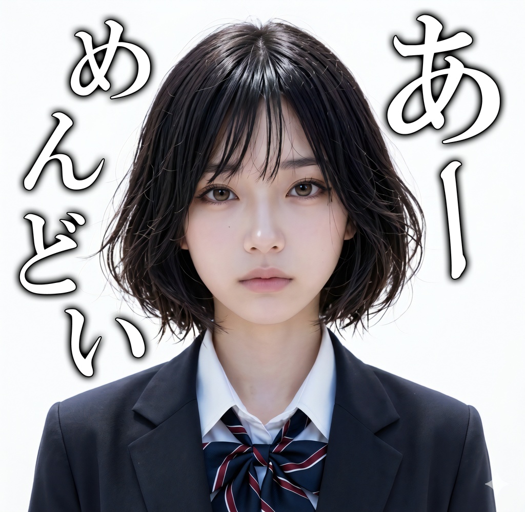 あーめんどい