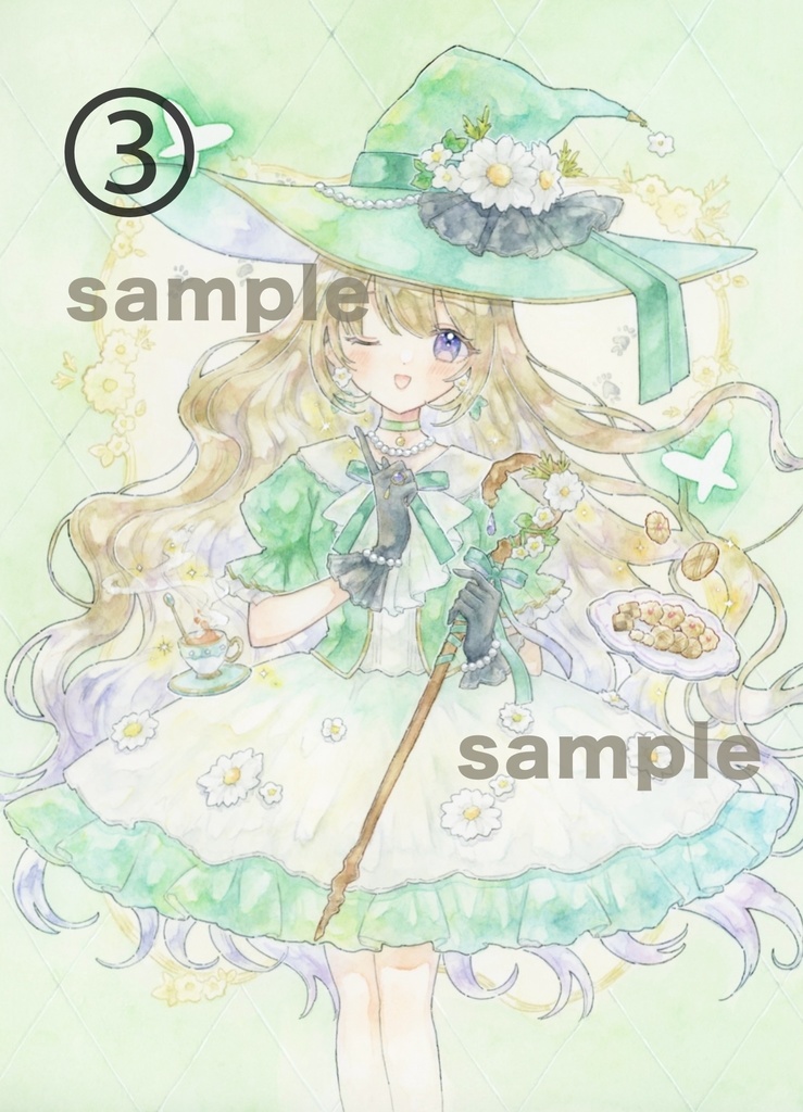 【過去作・ポストカード】①〜③