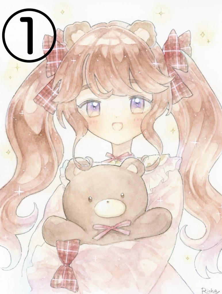 フレームレス原画