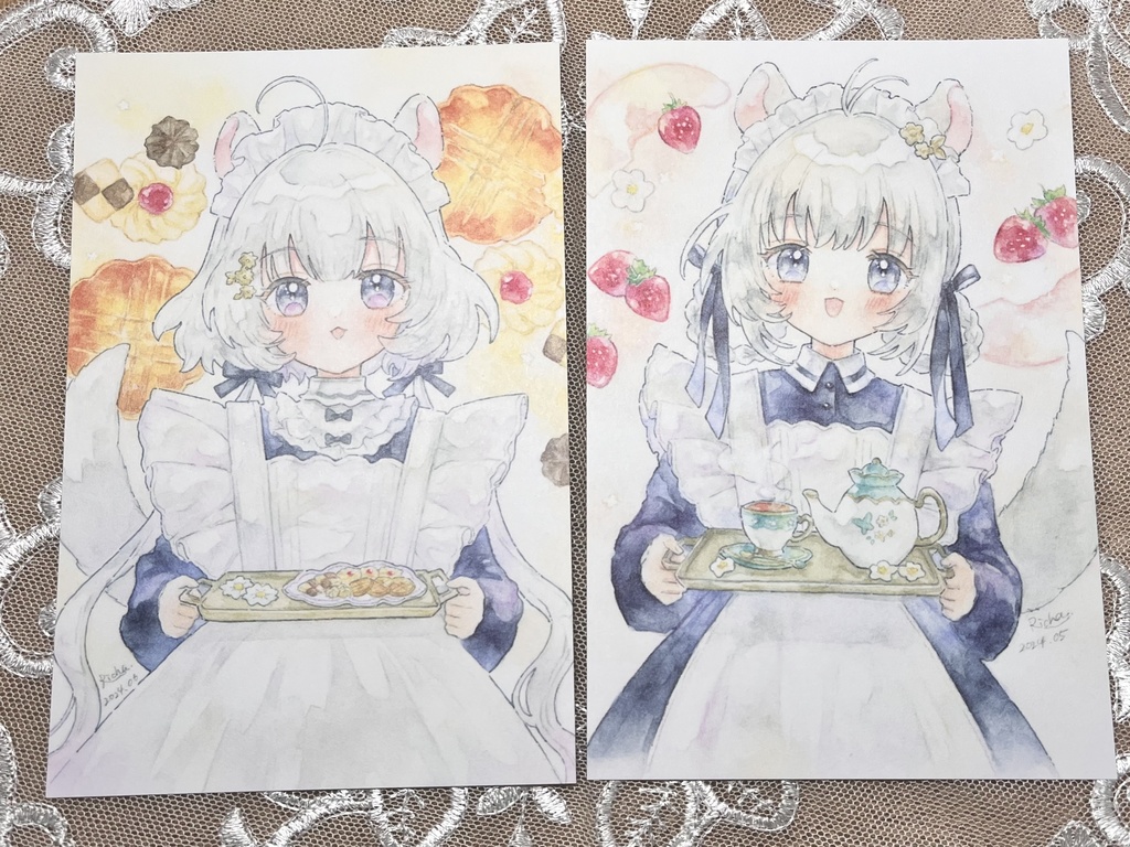 ポスカセット【「本日のおやつは」・「本日のお茶は」】