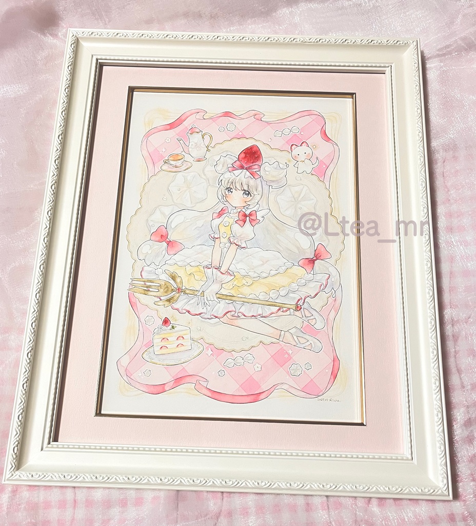 【額装原画】安らぎの魔法をあなたへ