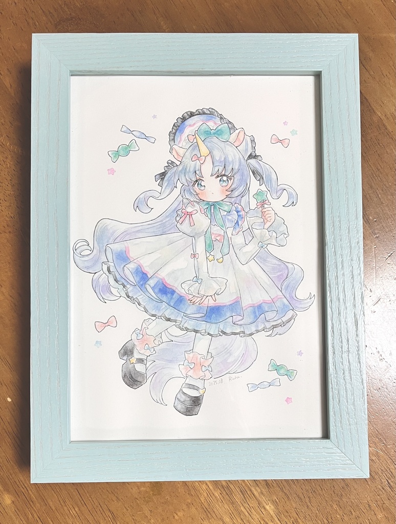 【額装原画】rara