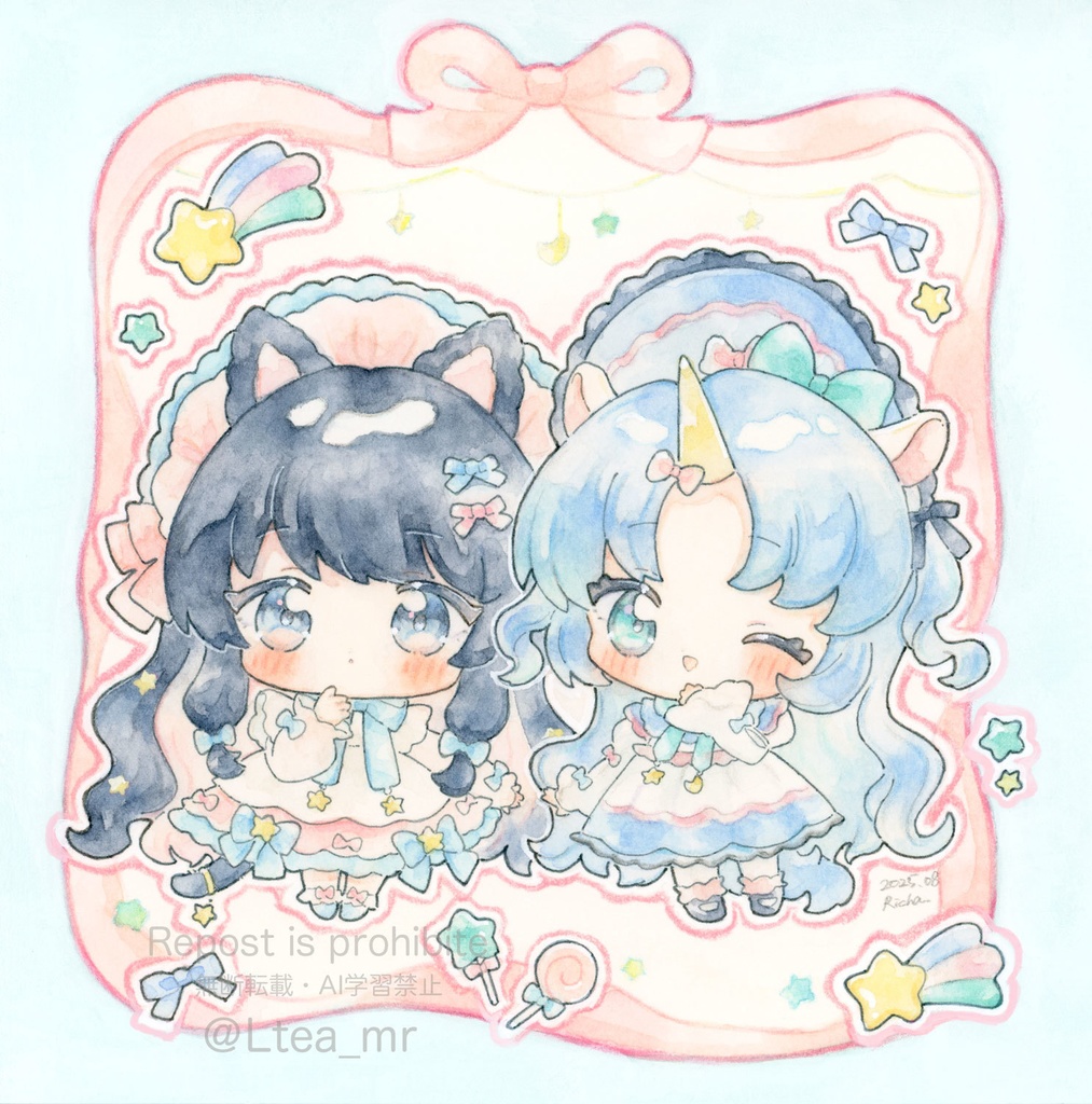 【フレームレス原画】tiny fancy☆