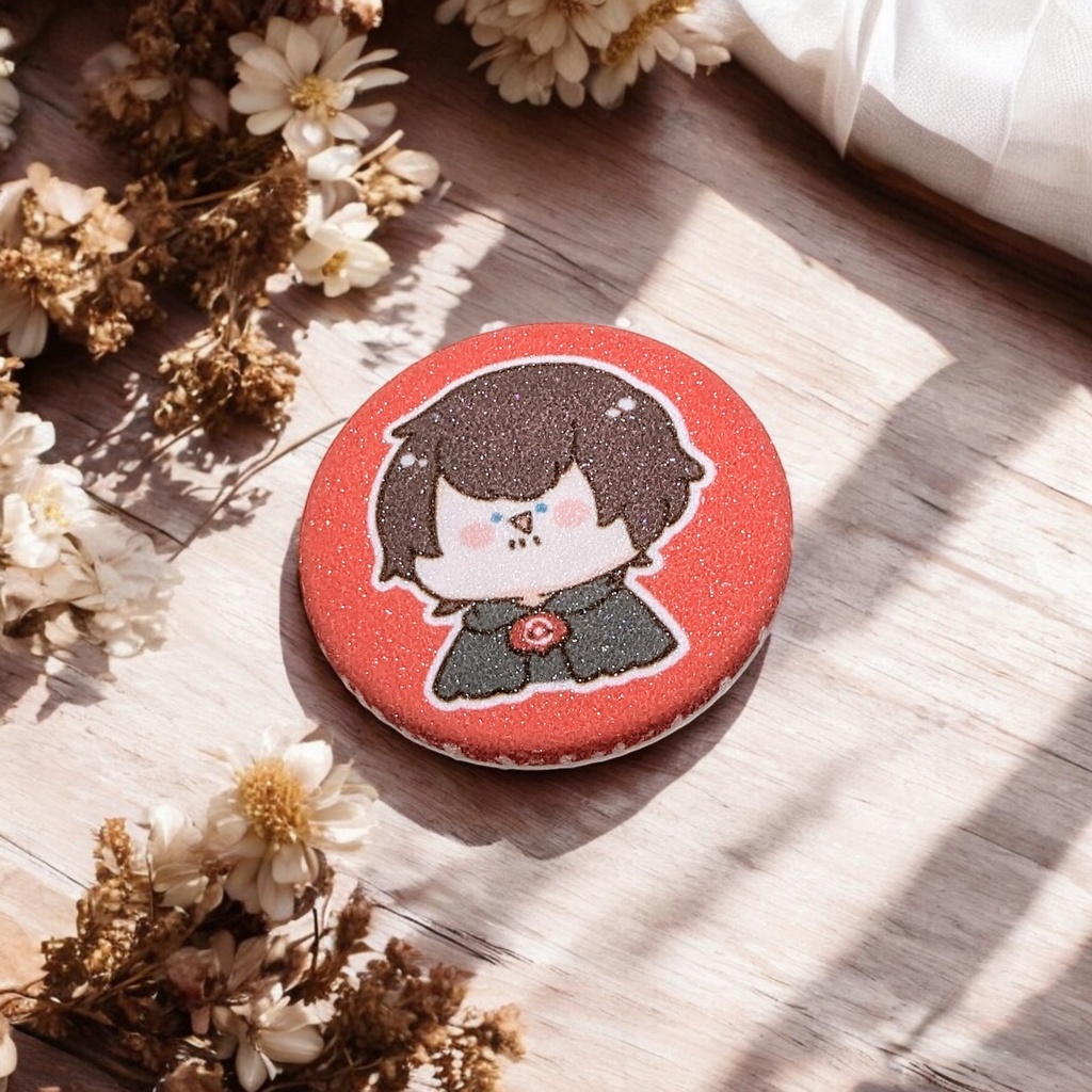 【FF14】3.2cm マグネット缶バッジ【古代人編】