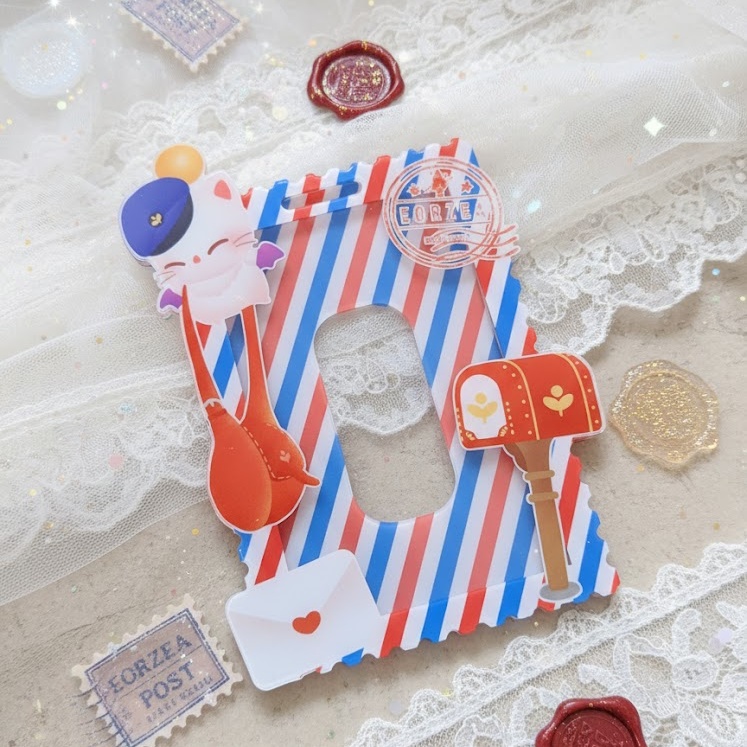 【FF14】モーグリ　アクリルカードケース