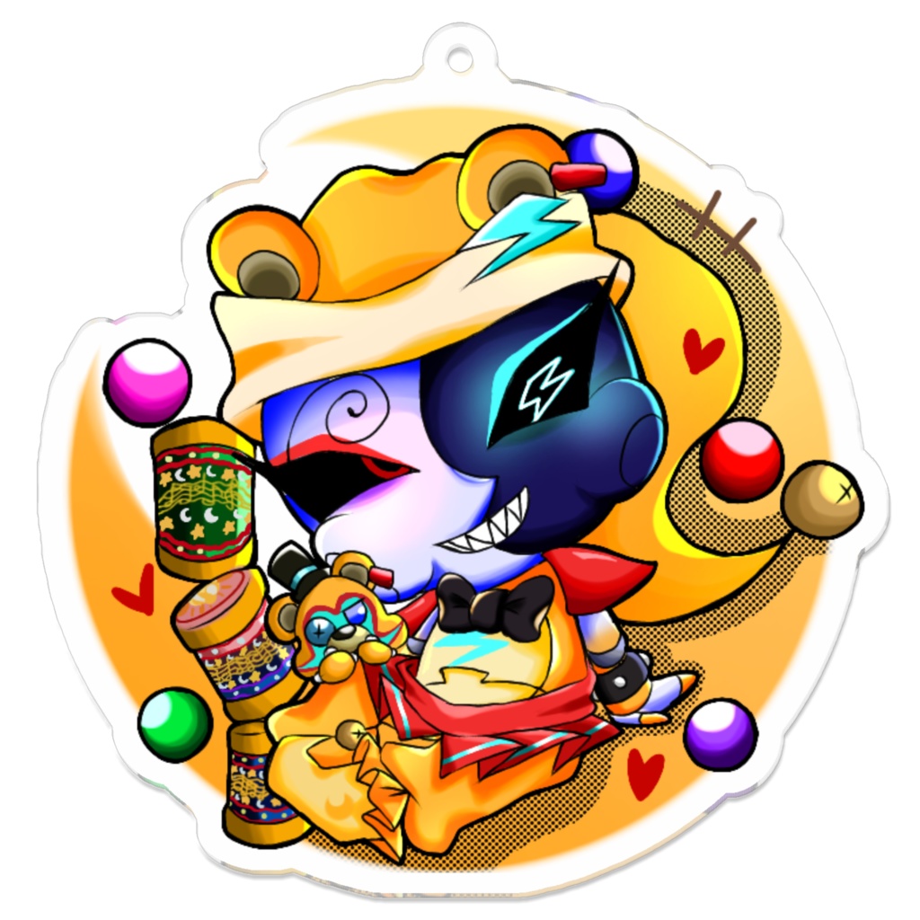 fnaf Gramrockfreddy×Moonアクキー