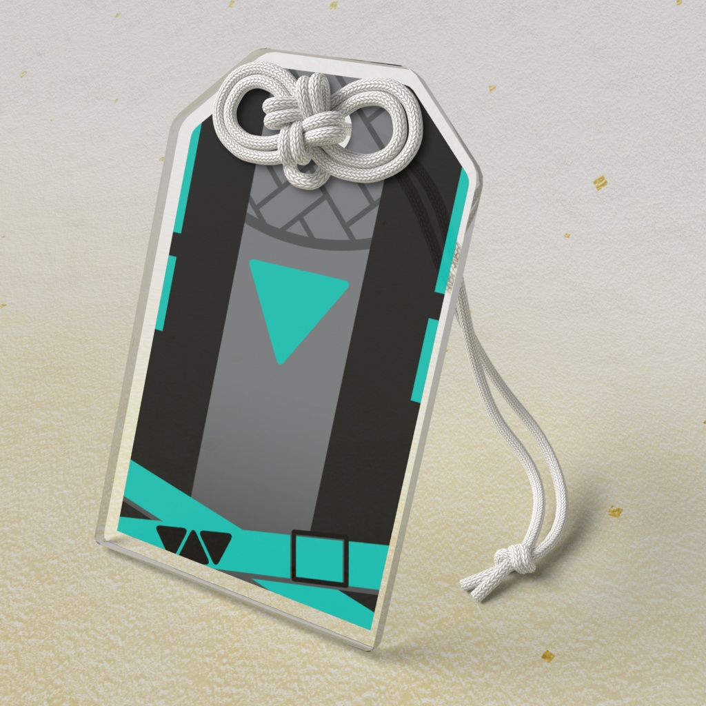 玖穏千夏　アクリルお守り　初期衣装