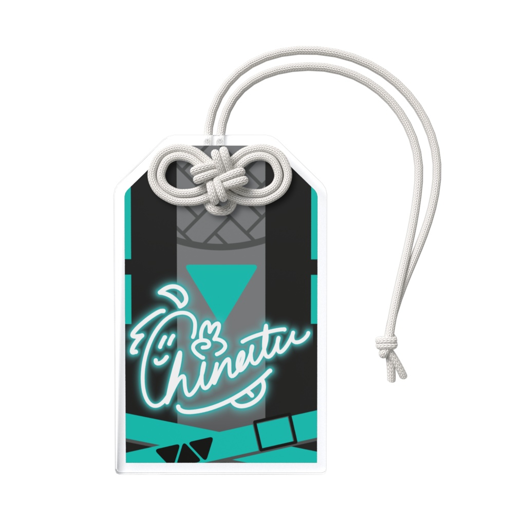 玖穏千夏 アクリルお守り 初期衣装 サイン ver.