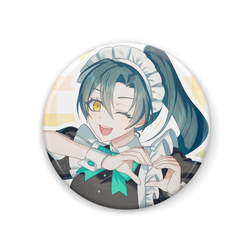 玖穏千冬 エイプリルフール 缶バッチ(スチールver.)