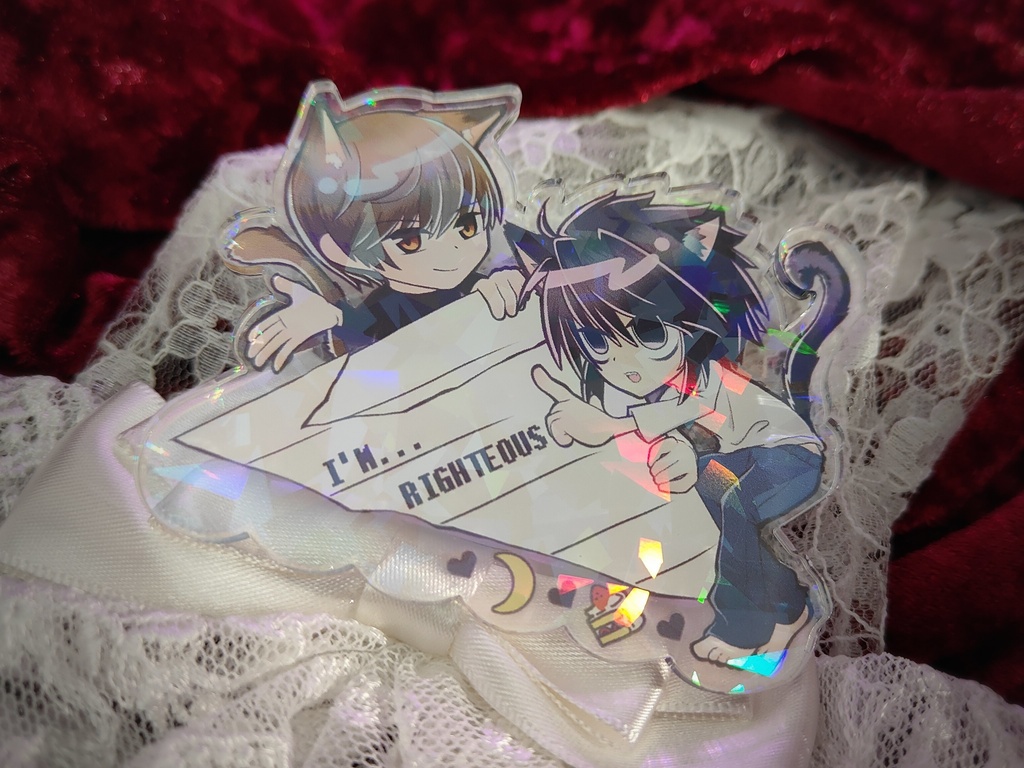 切れ端追求!アクリルクリップ