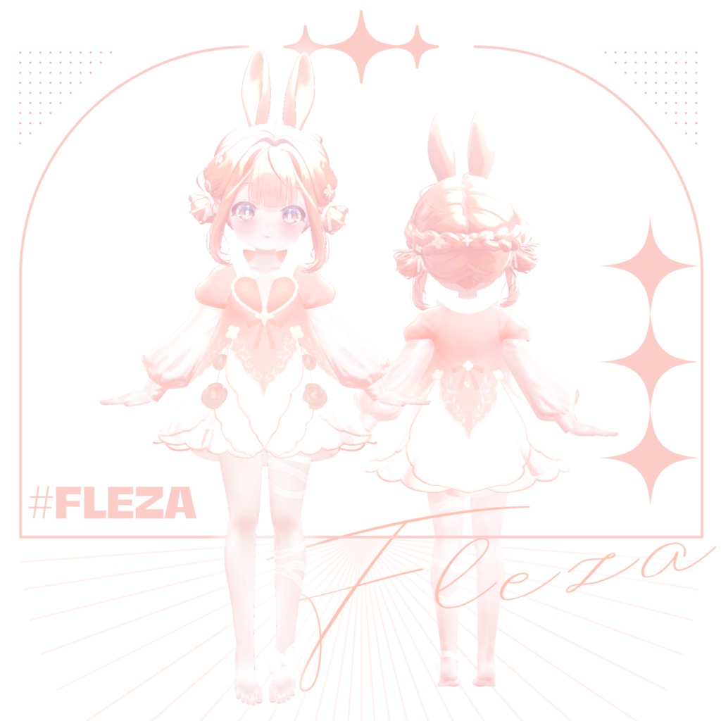 【オリジナル3Dモデル】Fleza