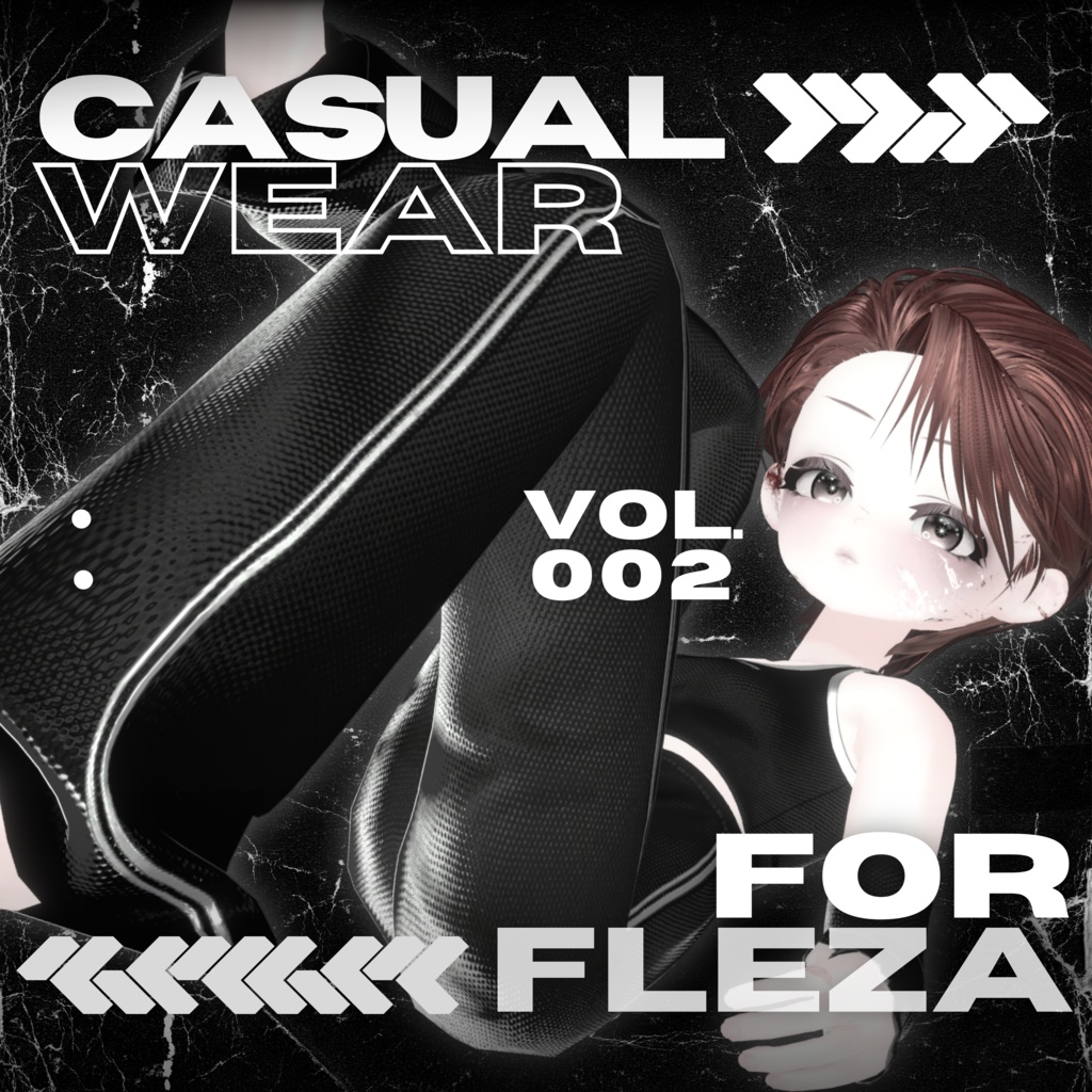 【VRC】Fleza専用衣装CasualWear_Vol.02