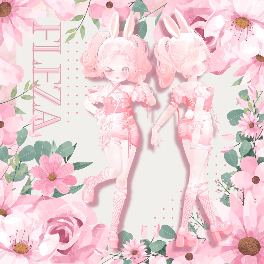 【VRC】衣装 「BlossomExcursion」【10アバター対応】