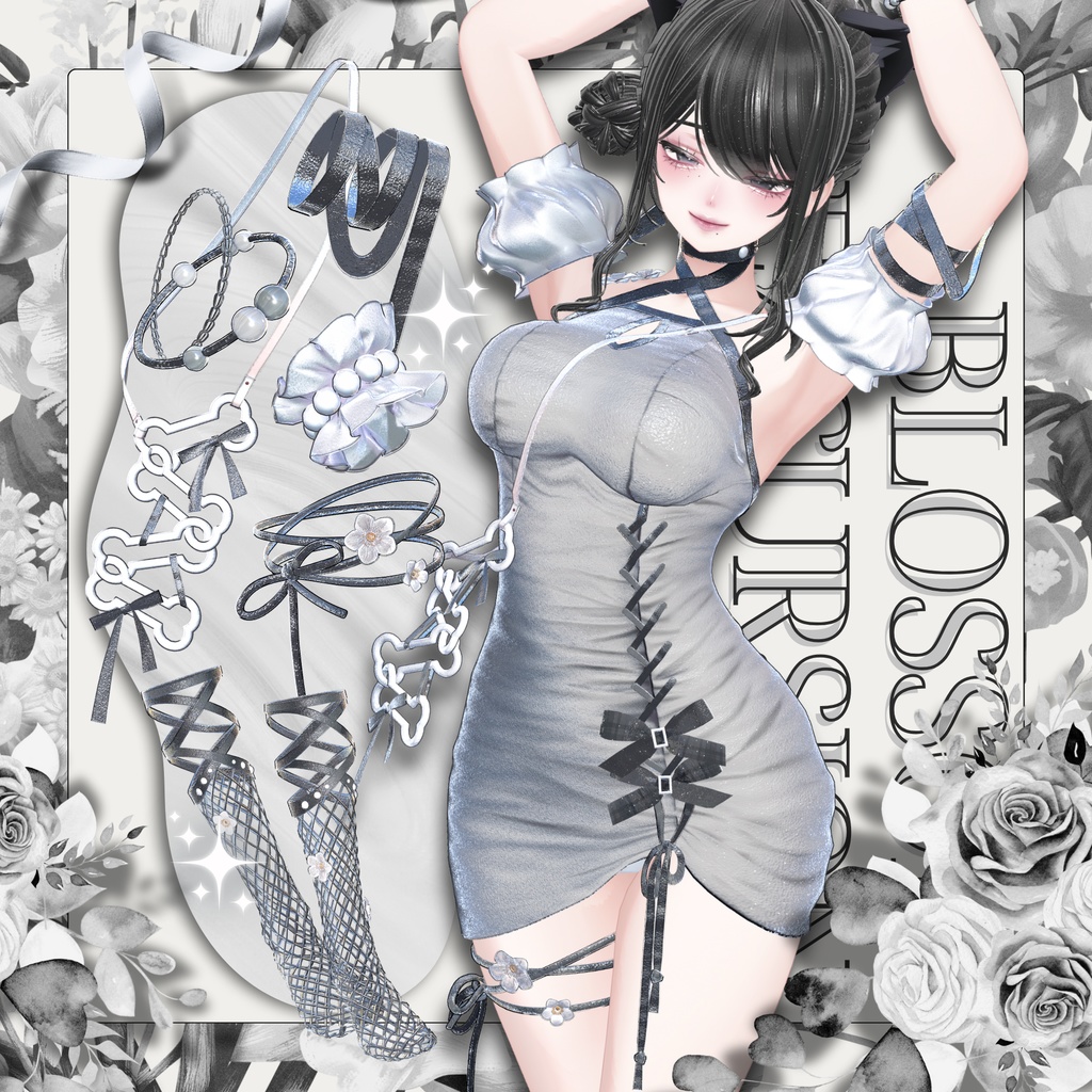 【VRC】衣装 「BlossomExcursion」【10アバター対応】