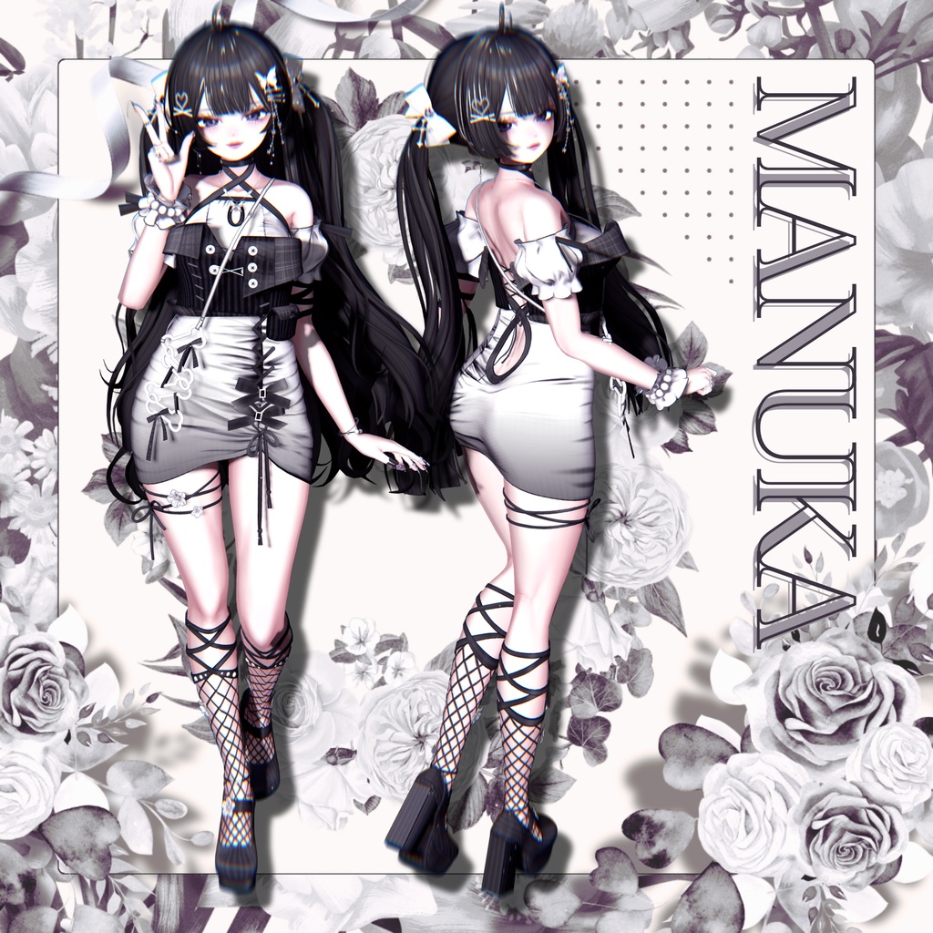 【VRC】衣装 「BlossomExcursion」【10アバター対応】