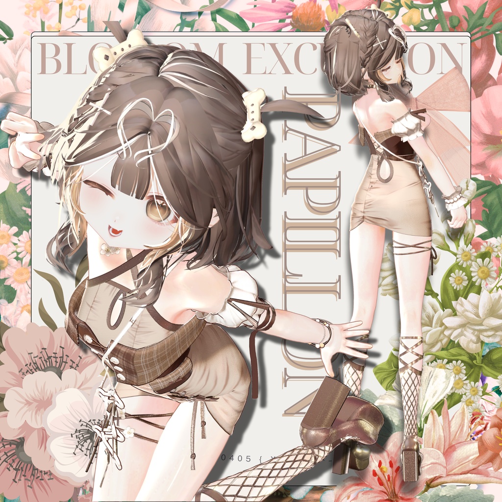 【VRC】衣装 「BlossomExcursion」【10アバター対応】