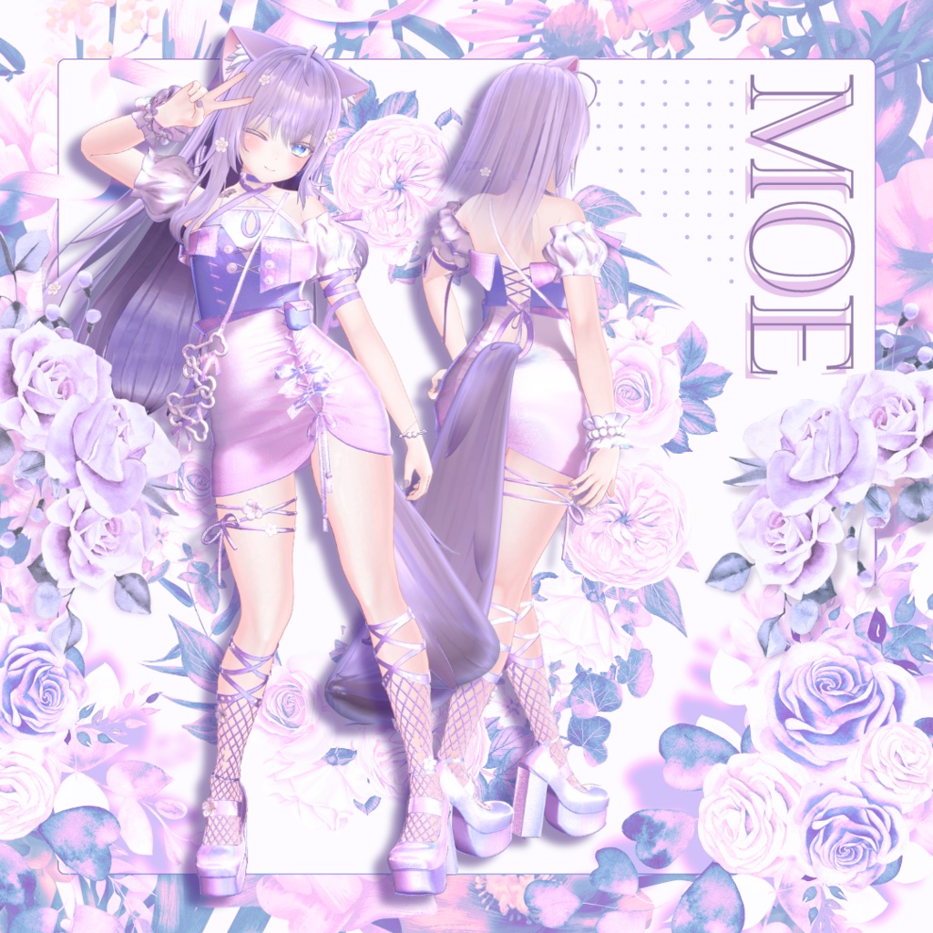 【VRC】衣装 「BlossomExcursion」【10アバター対応】